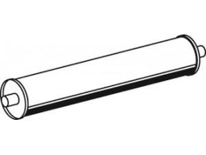 DINEX 40317 vidurinis / galinis duslintuvas