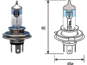 MAGNETI MARELLI 002585100000 lemputė, prožektorius; lemputė, priekinis žibintas; lemputė