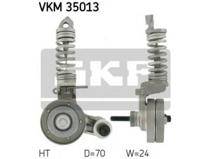 SKF VKM 35013 įtempiklio skriemulys, V formos rumbuotas diržas 
 Diržinė pavara -> V formos rumbuotas diržas/komplektas -> Įtempiklio skriemulys
13 40 267, 13 40 550, 13 40 551