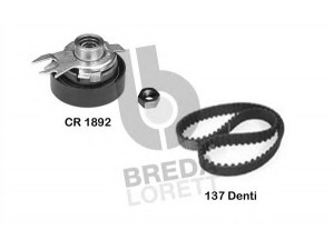 BREDA  LORETT KCD0644 paskirstymo diržo komplektas 
 Techninės priežiūros dalys -> Papildomas remontas
030109243K, 032 198 119, 032198119