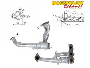 MAGNAFLOW 76710 katalizatoriaus keitiklis 
 Išmetimo sistema -> Katalizatoriaus keitiklis
LKC108300