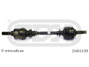 CDX 210313/29 kardaninis velenas 
 Ratų pavara -> Kardaninis velenas
32729G