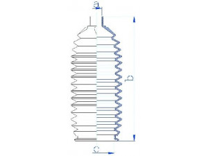 SPIDAN 84276 gofruotoji membrana, vairavimas 
 Vairavimas -> Gofruotoji membrana/sandarinimai
4066A4