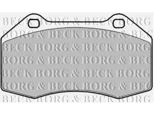 BORG & BECK BBP1909 stabdžių trinkelių rinkinys, diskinis stabdys 
 Techninės priežiūros dalys -> Papildomas remontas
7701208218, 8671016704