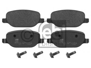 FEBI BILSTEIN 16851 stabdžių trinkelių rinkinys, diskinis stabdys 
 Techninės priežiūros dalys -> Papildomas remontas
77363579, 77363580, 77363818, 77363819