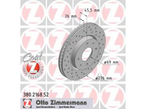 ZIMMERMANN 380.2168.52 stabdžių diskas 
 Dviratė transporto priemonės -> Stabdžių sistema -> Stabdžių diskai / priedai
MR 510742