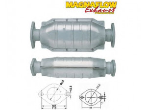 MAGNAFLOW 82542 katalizatoriaus keitiklis 
 Išmetimo sistema -> Katalizatoriaus keitiklis
3839080