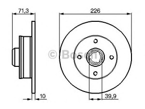 BOSCH 0 986 478 331 stabdžių diskas 
 Stabdžių sistema -> Diskinis stabdys -> Stabdžių diskas
357 615 601, 191 615 601, 191 615 601 B