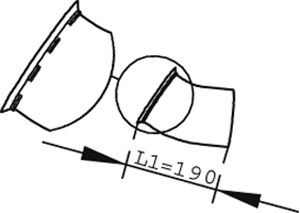 DINEX 82206 išleidimo kolektorius 
 Išmetimo sistema -> Išmetimo vamzdžiai
3987044