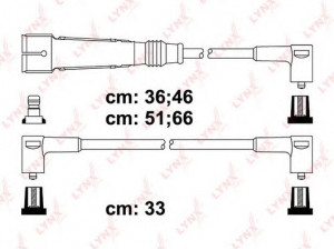 LYNXauto SPC8027 uždegimo laido komplektas 
 Kibirkšties / kaitinamasis uždegimas -> Uždegimo laidai/jungtys
030905430E, 030905430F, 030905430G