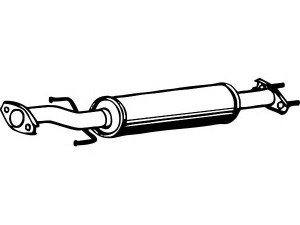 FENNO P1952 vidurinis duslintuvas 
 Išmetimo sistema -> Duslintuvas
96564099, 96564099