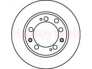BENDIX 561804B stabdžių diskas 
 Stabdžių sistema -> Diskinis stabdys -> Stabdžių diskas
8A0615601B, 8A0615601C, 95135204100