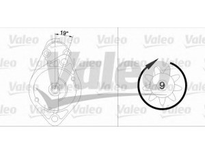 VALEO 455559 starteris 
 Elektros įranga -> Starterio sistema -> Starteris
28000-26020, 28000-26080, 28000-27020