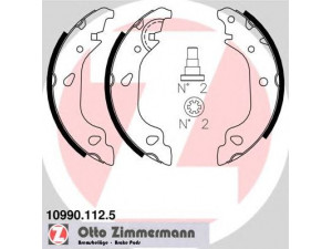 ZIMMERMANN 10990.112.5 stabdžių trinkelių komplektas 
 Techninės priežiūros dalys -> Papildomas remontas
77362296, 9948373