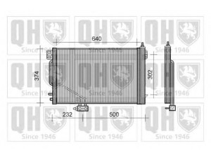 QUINTON HAZELL QCN288 kondensatorius, oro kondicionierius 
 Oro kondicionavimas -> Kondensatorius
203 500 0054, 203 500 0554, 203 500 0954