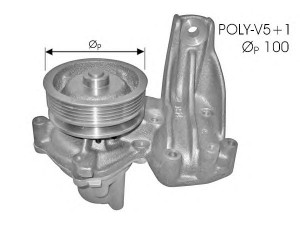 PROTECHNIC PRW0669 vandens siurblys 
 Aušinimo sistema -> Vandens siurblys/tarpiklis -> Vandens siurblys
5896812, 7540918, 7589771, 7611321