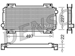NPS DRM10032 radiatorius, variklio aušinimas 
 Aušinimo sistema -> Radiatorius/alyvos aušintuvas -> Radiatorius/dalys
84FB8005AB