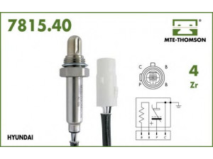 MTE-THOMSON 7815.40.091 lambda jutiklis 
 Variklis -> Variklio elektra
89465-53190, 89465-53190