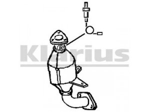 KLARIUS 322193 katalizatoriaus keitiklis 
 Išmetimo sistema -> Katalizatoriaus keitiklis
1J0131690FX, 1J0131690FX, 1J0131690FX