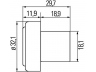 HELLA 2BM 340 825-317 papildomas indikatorius