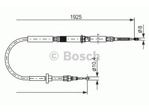 BOSCH 1 987 477 959 trosas, stovėjimo stabdys 
 Stabdžių sistema -> Valdymo svirtys/trosai
4B0 609 721 AD, 4B0 609 721 N, 4B0 609 721 S