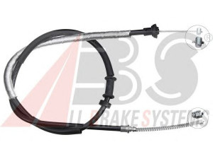 A.B.S. K13945 trosas, stovėjimo stabdys 
 Stabdžių sistema -> Valdymo svirtys/trosai
51776598