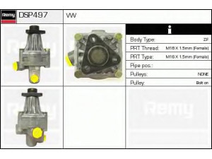 DELCO REMY DSP497 hidraulinis siurblys, vairo sistema 
 Vairavimas -> Vairo pavara/siurblys
251 422 155 A, 251 422 155 AX, 251 422 155 X