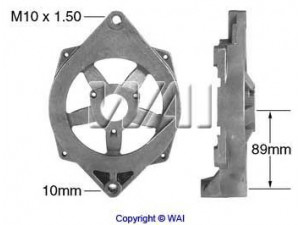 WAIglobal 21-121 montavimas, kintamosios srovės generatorius