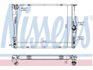 NISSENS 60786A radiatorius, variklio aušinimas 
 Aušinimo sistema -> Radiatorius/alyvos aušintuvas -> Radiatorius/dalys
17.11.7.559.273, 17.11.7542.199
