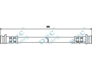 APEC braking HOS3540 stabdžių žarnelė
01466SB2020, 01466SR3030, 46430SB2013
