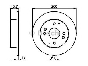 BOSCH 0 986 478 172 stabdžių diskas 
 Dviratė transporto priemonės -> Stabdžių sistema -> Stabdžių diskai / priedai
42510-SM4-950, 42510-SN7-000, 42510-SV1-A00