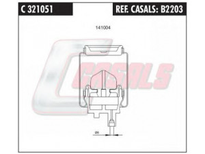 CASALS B2203 gofruotoji membrana, vairuotojo kabinos pakaba
5010130797, 5010130797G, 5010629414