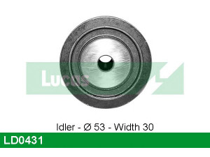 LUCAS ENGINE DRIVE LD0431 įtempiklio skriemulys, paskirstymo diržas
1326284, 1326284-5, 13262845, 3547708