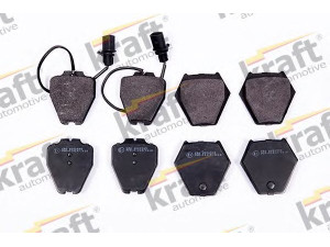 KRAFT AUTOMOTIVE 6000595 stabdžių trinkelių rinkinys, diskinis stabdys 
 Techninės priežiūros dalys -> Papildomas remontas
3D0 698 151 B, 4B0 698 151 D, 4B0 698 151 L