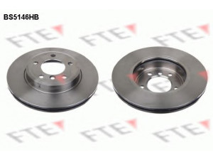 FTE BS5146HB stabdžių diskas 
 Stabdžių sistema -> Diskinis stabdys -> Stabdžių diskas
34 11 1 164 539, 34 11 6 757 526
