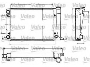 VALEO 883769 radiatorius, variklio aušinimas 
 Aušinimo sistema -> Radiatorius/alyvos aušintuvas -> Radiatorius/dalys
811121253