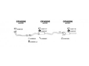 VENEPORTE 400120 išmetimo sistema 
 Išmetimo sistema -> Išmetimo sistema, visa