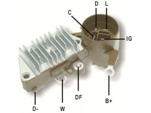 MAGNETI MARELLI 940016082400 reguliatorius, kintamosios srovės generatorius