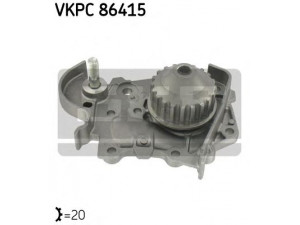 SKF VKPC 86415 vandens siurblys 
 Aušinimo sistema -> Vandens siurblys/tarpiklis -> Vandens siurblys
77 00 861 686, 77 01 478 018, 82 00 146 298