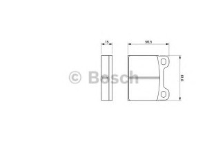 BOSCH 0 986 461 731 stabdžių trinkelių rinkinys, diskinis stabdys
1605144, 1605212, 1605448, 1605449