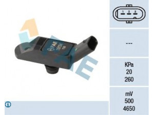 FAE 15134 jutiklis, įsiurbimo kolektoriaus slėgis 
 Elektros įranga -> Jutikliai
13 62 7 599 907, 1922 W0, V7 599 90780