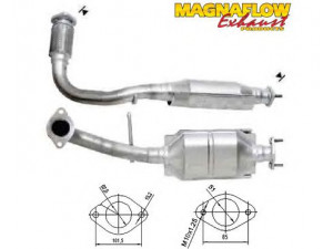 MAGNAFLOW 73401D katalizatoriaus keitiklis 
 Išmetimo sistema -> Katalizatoriaus keitiklis
2861025400