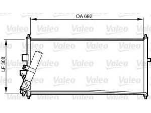 VALEO 817822 kondensatorius, oro kondicionierius 
 Oro kondicionavimas -> Kondensatorius
92100-BN900, 92100BN900
