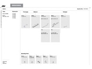 DINEX 150100543 išmetimo sistema 
 Išmetimo sistema -> Išmetimo sistema, visa