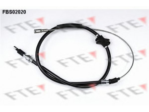 FTE FBS02020 trosas, stovėjimo stabdys 
 Stabdžių sistema -> Valdymo svirtys/trosai
443 609 721 E, 443 609 721 G, 443 609 721 E