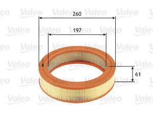 VALEO 585698 oro filtras 
 Filtrai -> Oro filtras
MD603342, 16546-10600, 16546-16800