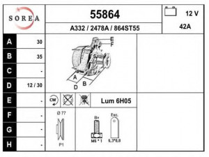 EAI 55864 kintamosios srovės generatorius
41435900