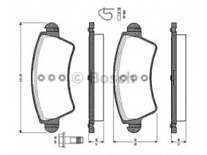 BOSCH 0 986 TB2 359 stabdžių trinkelių rinkinys, diskinis stabdys 
 Techninės priežiūros dalys -> Papildomas remontas
4252 29