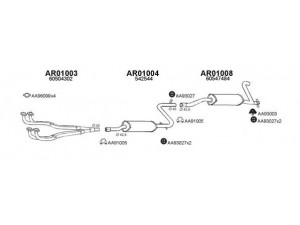 VENEPORTE 010069 išmetimo sistema 
 Išmetimo sistema -> Išmetimo sistema, visa