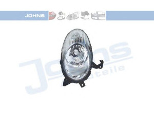 JOHNS 27 07 09 priekinis žibintas 
 Elektros įranga -> Priekinis žibintas/dalys -> Priekinis žibintas/įterp.
26060 AX700